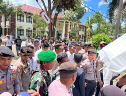 Aksi Unjuk Rasa di PN Dompu Berjalan Kondusif, Polisi Lakukan Pengamanan Maksimal