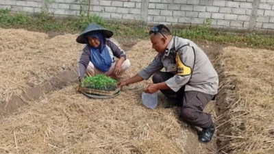 Transformasi Peran Polri, Kawal Ketahanan Pangan Nasional dari Hulu Hingga Hilir di Lombok Barat