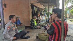 Bhabinkamtibmas Desa Bonder Ajak Warga Dukung Swasembada Pangan dan Tingkatkan Ronda Malam