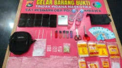 Empat Jaringan Narkoba di Seketeng Digulung, Polisi Sita Sabu 29,56 Gram dan 85 Butir Ekstasi
