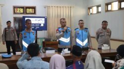 Siwas Polres Bima Kabupaten Monitoring Pembacaan Pakta Integritas Penerimaan Terpadu Anggota Polri