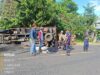 Kecelakaan Maut di Jalan Lintas Sumbawa-Bima: Truk Engkel Terbalik Usai Tabrak Motor, Satu Remaja Meninggal Dunia