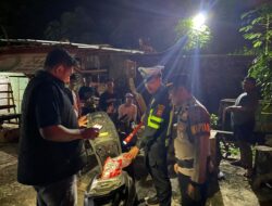 Patroli Blue Light Gabungan Piket Polres Bima Kota, Cegah Aksi 3C dan Gangguan Kamtibmas