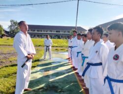 Puluhan Personel Ikuti Ujian Beladiri Polri UKP Periode Juli 2026 di Polres Dompu