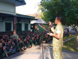 Dandim 1606 Mataram Tekankan Disiplin dan Pengabdian Prajurit