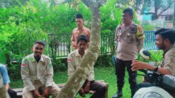 Bhabinkamtibmas Polres Bima Kota Perkuat Kamtibmas Lewat Silaturahmi dengan Warga dan Staf Desa