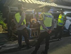 Patroli Dialogis Polsek Taliwang, Tekan Aksi Balap Liar dan Kenakalan Remaja di Malam Hari