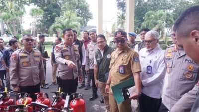 Antisipasi Karhutla, Polda NTB Gelar Simulasi dan Rakor Lintas Sektoral