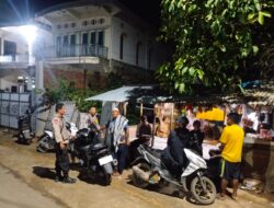 Polsek Langgudu Gelar Patroli Blue Light Cipkon, Sasar Pemuda dan Warga di Tiga Desa