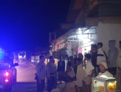 Polsek Lambu Gencarkan Patroli Blue Light, Antisipasi Gangguan Kamtibmas
