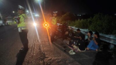 Gerak Cepat Satlantas Polres Lombok Barat Amankan Jalur Bypass BIL 2 dari Ancaman Kejahatan Jalanan