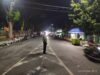 Sat Lantas Polres Dompu Intensifkan Blue Light Patrol dan Strong Point Malam, Ciptakan Kamseltibcar Lantas Kondusif