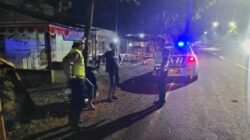 Polres Lombok Barat Patroli Jalur BIL 1 dan BIL 2 Malam Hari
