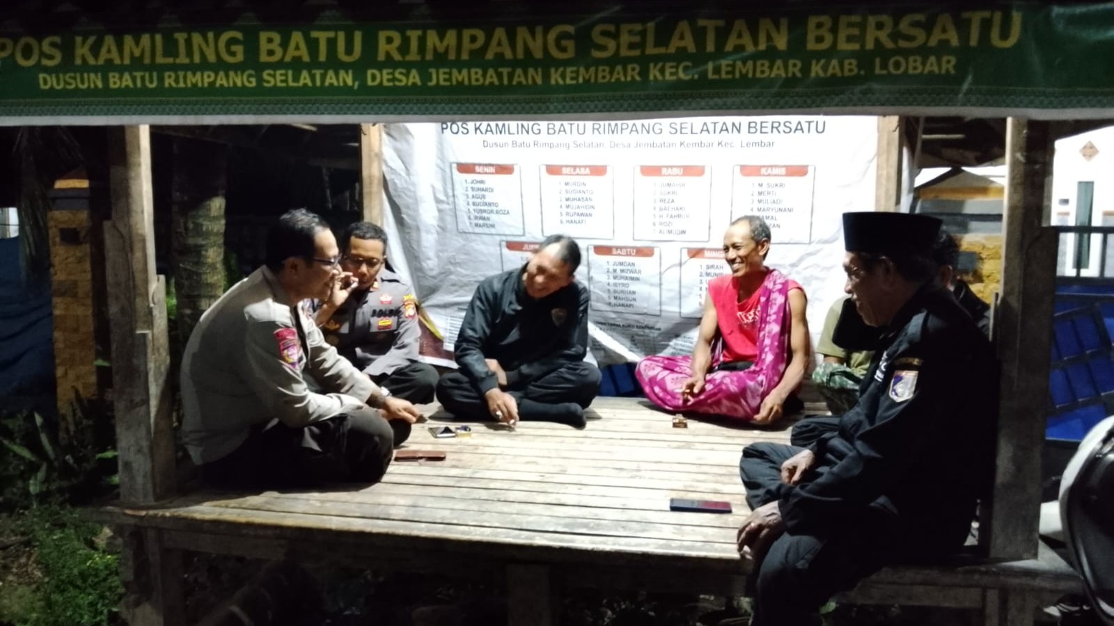 Polres Lombok Barat Evaluasi Pos Ronda Lewat Lomba Satkamling