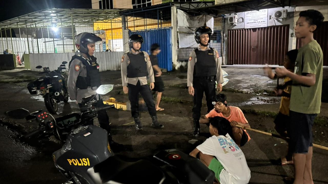 Polres Lombok Barat Intensifkan Patroli Kamtibmas di Gerung