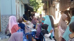 Peduli Kesehatan Anak, Bhabinkamtibmas Polsek Belo Lakukan Pengamanan Hari Jadi Posyandu di Desa Binaannya