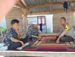 Bhabinkamtibmas Desa Lenek Laksanakan Sambang dan Silaturahmi, Tekankan Pencegahan Bullying di Lingkungan Ponpes