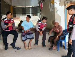 Perkuat Keamanan Wilayah, Sat Samapta Polres Lombok Barat Sosialisasikan Inovasi KEMOS 110 di Sekotong