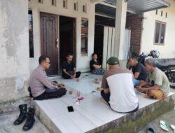 Bhabinkamtibmas Kelurahan Gerantung Intensifkan Patroli Dialogis di Tengah Masyarakat Binaan Sosialisasikan Ketahanan Pangan