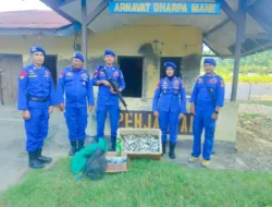 Ledakan di Laut Buer, Sat Polairud Sumbawa Temukan Bom Ikan dan Hasil Tangkapan