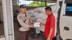 Kawal Ketahanan Pangan, Polisi Lombok Barat Pasok Bulog