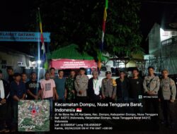 SAT BINMAS POLRES DOMPU GELAR PENILAIAN LOMBA SATKAMLING, PERKUAT KAMTIBMAS