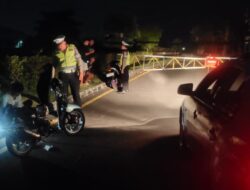 Lombok Barat Siaga Malam: Satlantas Polres Lombok Barat Sisir Jalur Bypass BIL 2 Demi Keamanan Warga