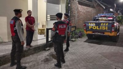 Polres Lombok Barat Patroli di Pemukiman Padat Penduduk