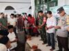 Bhabinkamtibmas Seloto Ikuti Kegiatan Peletakan Batu Pertama Masjid Baiturrahman yang Dihadiri Bupati KSB