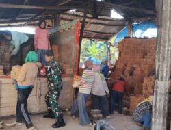 Aksi Nyata Babinsa Bantu Warga, Ekonomi Lokal Pun Bergerak