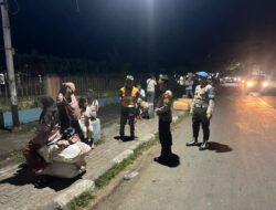 Polres Dompu Gelar Patroli Harkamtibmas Malam Hari, Ciptakan Situasi Aman dan Kondusif