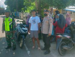 Polsek Bolo Polres Bima Kabupaten Evakuasi Korban Meninggal Dunia Akibat Tenggelam di Sungai Desa Bontokape