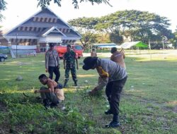 Sambut HUT Satpol PP Ke-76, Sinergitas TNI-Polri dan Satpol PP Gelar Bhakti Sosial di Taman Kerato