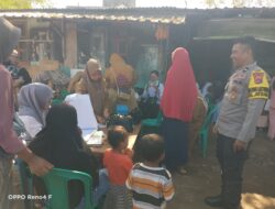 Polri Hadir di Tengah Masyarakat, Bhabinkamtibmas Dampingi Posyandu di Jatibaru