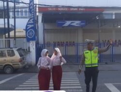 Personel Satlantas Polres Bima Kota Laksanakan Rawan Pagi/Strong Point, Wujudkan Lalu Lintas Lancar dan Aman
