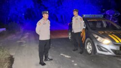 Antisipasi Kejahatan Jalanan di Perbatasan, Polsek Kediri Gencarkan Patroli Blue Light pada Jam Rawan