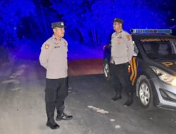 Antisipasi Kejahatan Jalanan di Perbatasan, Polsek Kediri Gencarkan Patroli Blue Light pada Jam Rawan