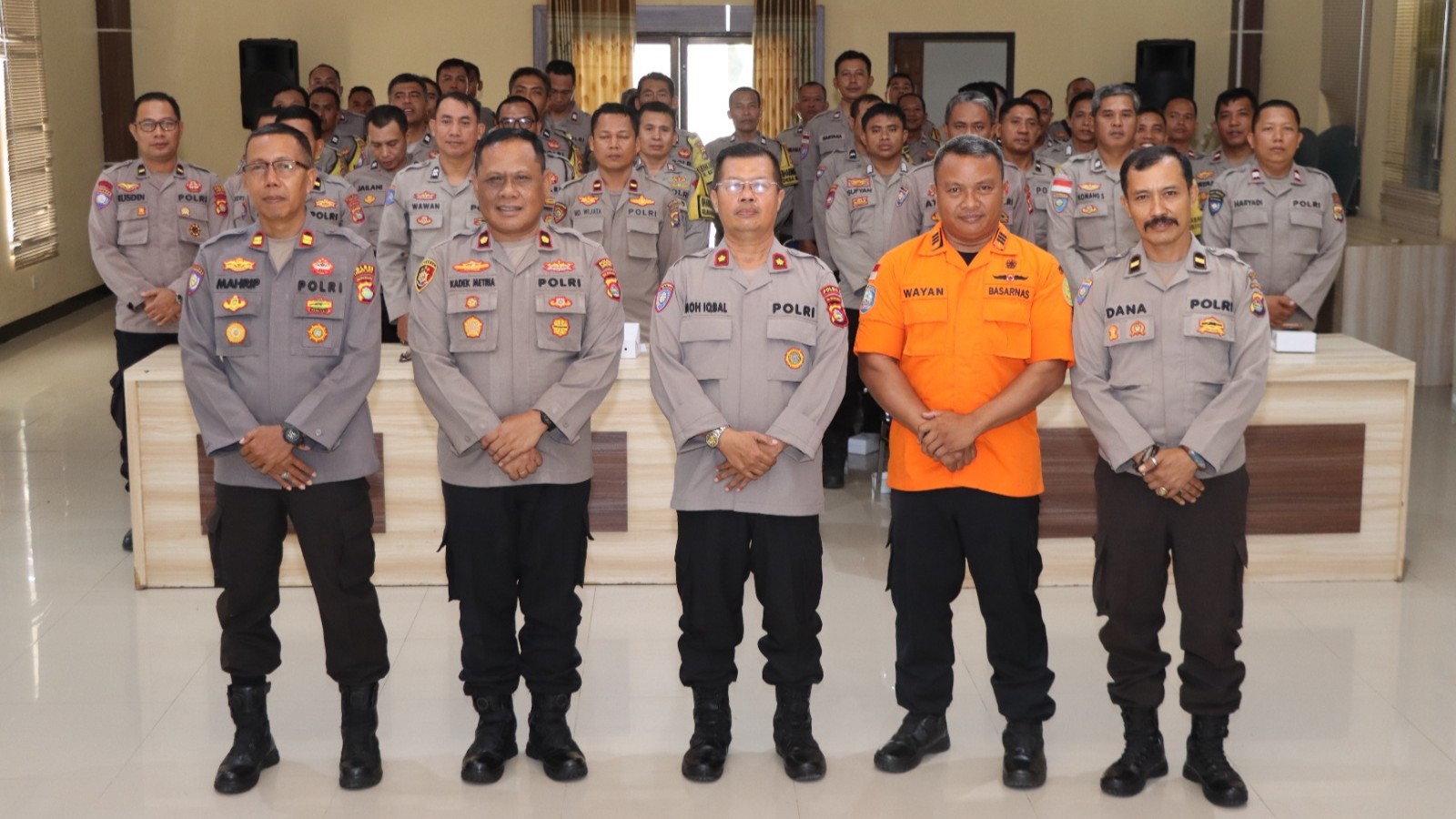 Polres Lombok Barat Gelar Pelatihan Rescue Korban Tenggelam