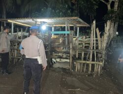 Siasat Polsek Sekotong Jaga Malam, Intip Cara Polisi Amankan Hewan Ternak Warga dari Incaran Pencuri