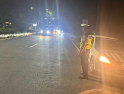 Satlantas Polres Lombok Barat Jaga Ketat Jalur Bypass dari Teror Balap Liar
