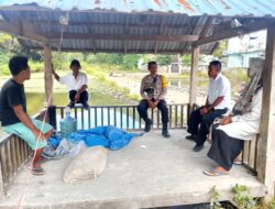 BHABINKAMTIBMAS DESA KAREKE AJAK WARGA DUKUNG KETAHANAN PANGAN DAN JAGA KAMTIBMAS