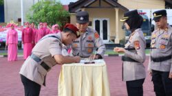 Pimpin Sertijab Dua Kasat dan Kapolsek Lunyuk, Kapolres Sumbawa Tekankan Penyegaran Organisasi dan Inovasi Baru