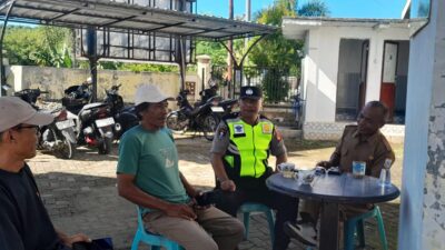 Polsek Jereweh Intensifkan Patroli Dialogis, Warga Diimbau Bijak Bermedsos dan Jaga Kamtibmas