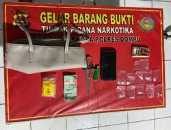 KASUS NARKOBA KEMBALI TERUNGKAP, POLRES DOMPU IMBAU WARGA PERANGI NARKOBA
