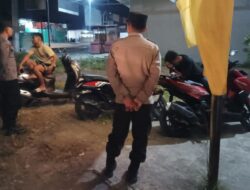 Polsek Kediri Intensifkan Patroli Malam di Desa Lelede