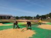 BHABINKAMTIBMAS DESA ADU POLSEK HU’U PANTAU PENJEMURAN JAGUNG WARGA DUKUNG PROGRAM KETAHANAN PANGAN