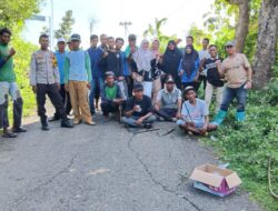 Polres Bima Kota Laksanakan Jum’at Curhat Manfaatkan Momen Gotong Royong