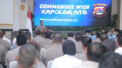 Kapolda NTB Kenalkan Commander Wish dan 8 Program Prioritas