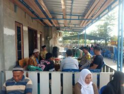 BHABINKAMTIBMAS DESA RASABOU MELAYAT KE RUMAH DUKA DAN AJAK WARGA JAGA KAMTIBMAS
