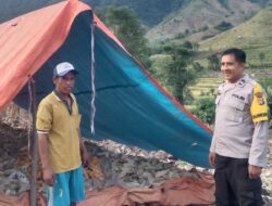 Bhabinkamtibmas Polres Bima Kota Sambangi Petani Jagung, Sampaikan Himbauan Kamtibmas